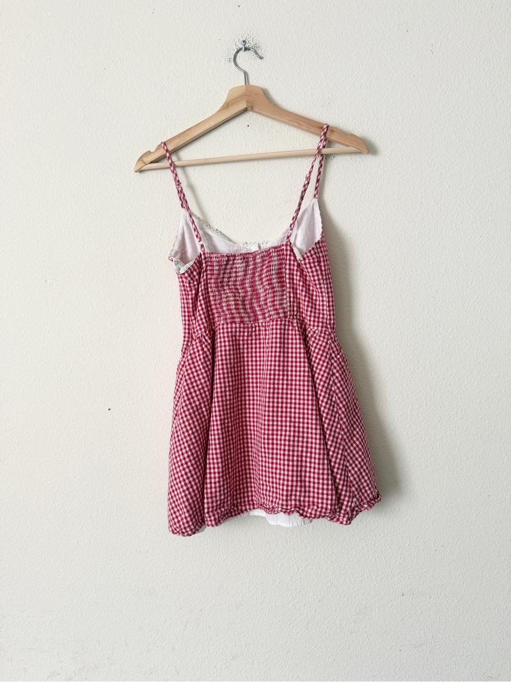 Princess Polly SIZE 6 Toulouse mini red gingham dress - Picture 4 of 6